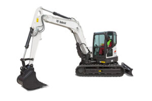 мини багер bobcat e85 с оператор