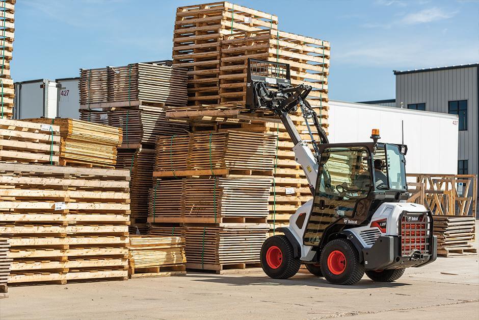 bobcat мини съчленен товарач