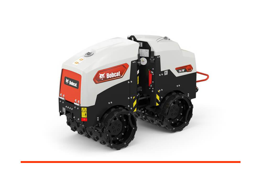 траншейни валяци bobcat с лента